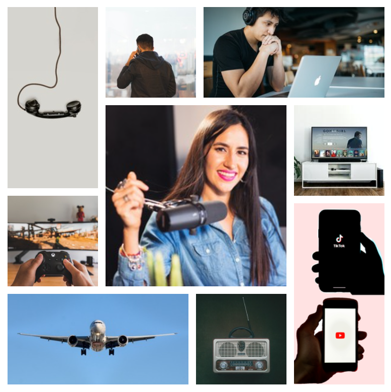 Where do you hear voiceovers? Everywhere.